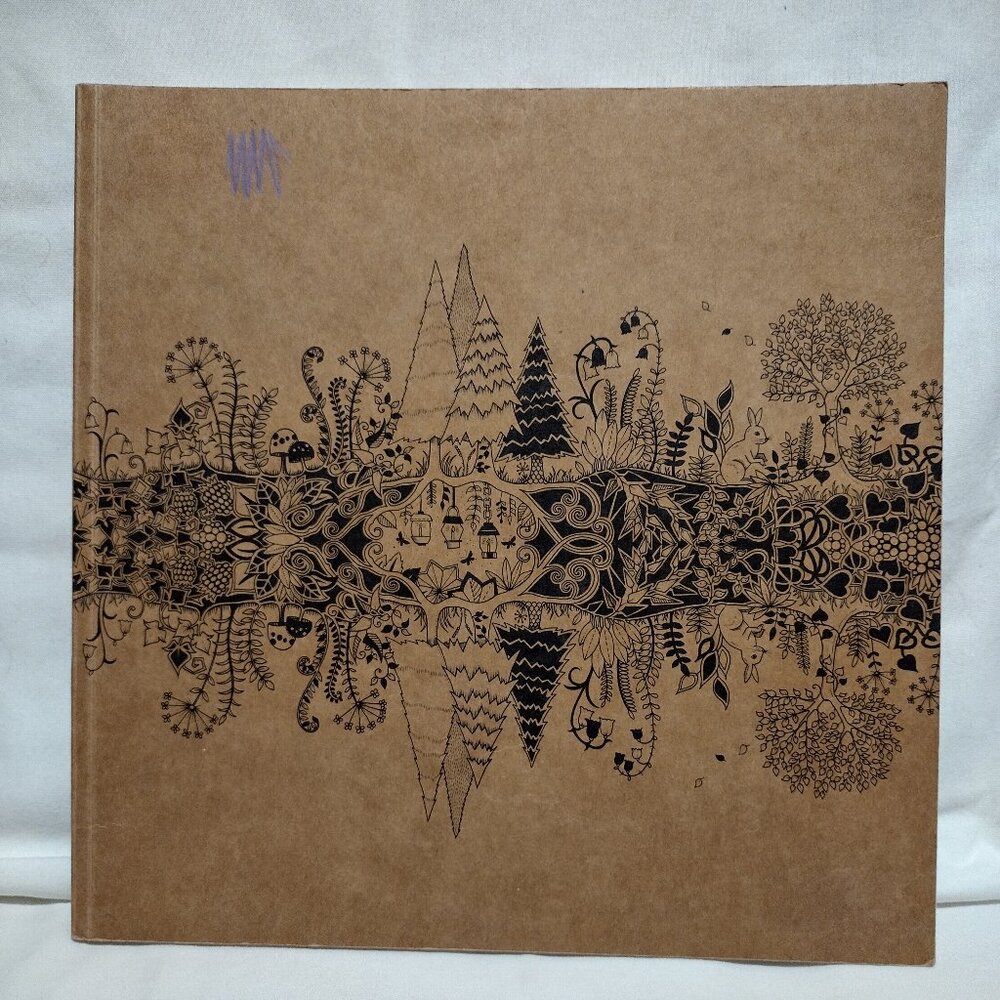 Enchanted Forest: An Inky Quest and Coloring book